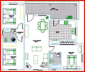 Casa Olivo - Plan