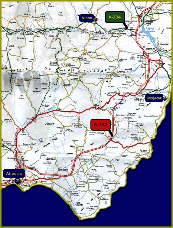 Almeria Map